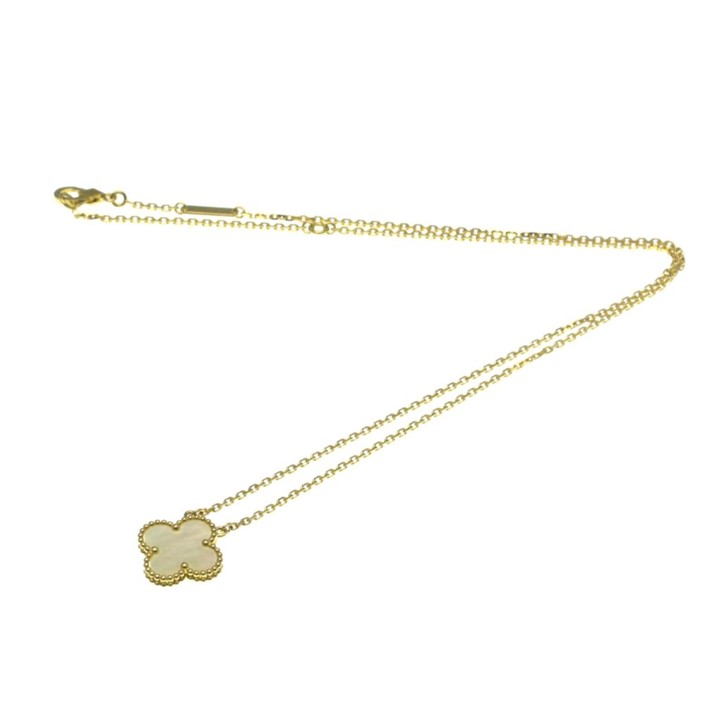 Van Cleef & Arpels Vintage Alhambra Yellow Gold (18K) Mother Of Pearl Men,Wom... - Picture 11 of 11